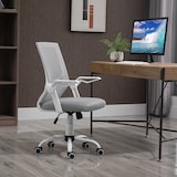 thumbnail of Vinsetto Sedia da Ufficio Ergonomica con Supporto in Tessuto Grigio