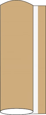 thumbnail of Mank Tischdeckenrolle aus Airlaid - Naturbraun, 120 cm x 40 m , 1 Stück - stoffähnlich Tischdecke Tischtuch
