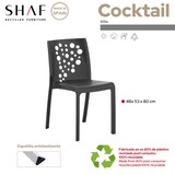 thumbnail of SHAF Silla Cocktail Blanca Pack 6