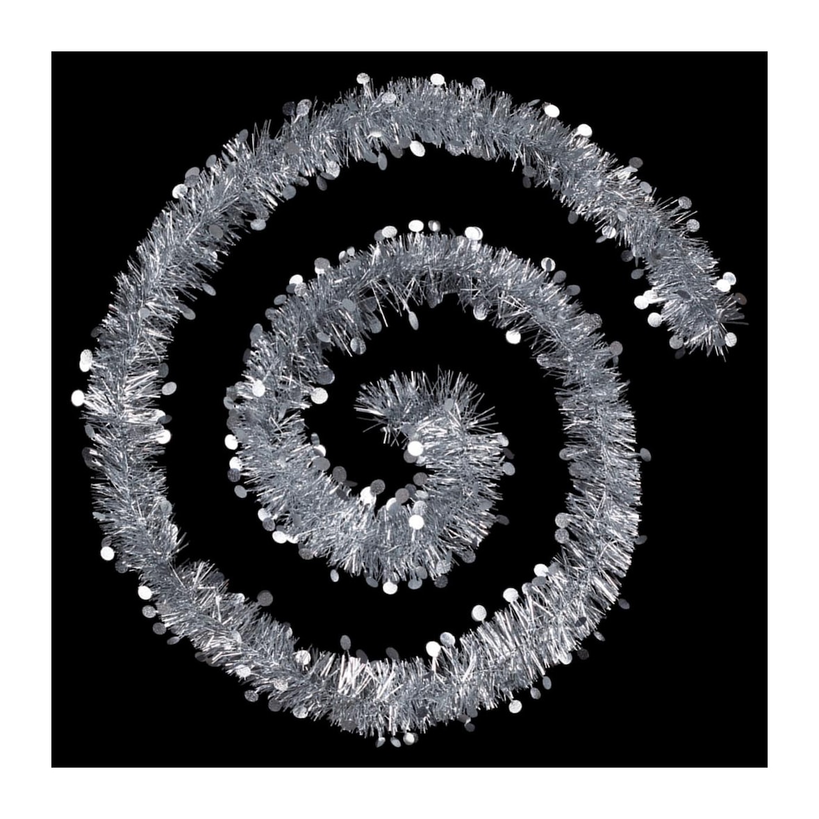 Atmosphera - Lametta-Girlande, 2 m, in Silber