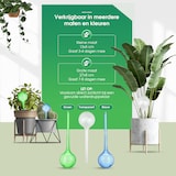 thumbnail of HGMD Waterdruppelaar set van 8 stuks voor planten blauw - Blauw