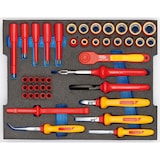 thumbnail of GEDORE VDE-Werkzeugsortiment HYBRID in L-BOXX 136, 1100-1094