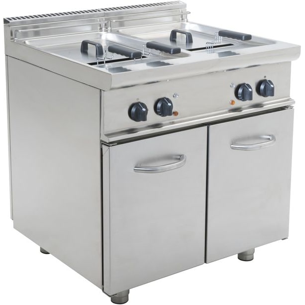 Elektrische friteuse model E7/Fre2V13, afmetingen: B 800 XT 700 XH 850