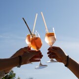 thumbnail of Essbare Reisstrohhalme, rosé, Ø 0,6 x 22,5 cm: 12000 Stück (5 Kartons)