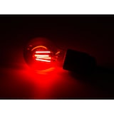 thumbnail of Ensemble de 4 ampoules LED en verre coloré avec douille E27, lampes multicolores, idéal pour les fêtes