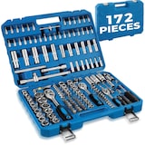 thumbnail of tectake Boîte à Outils avec 171 Pièces (Douilles + Outils à Cliquet)  Bleu