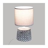 thumbnail of Lampe à poser Pied en céramique style Cannage H 23 cm