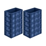 thumbnail of PROREGAL 10x VDA KLT Kleinladungsträger mit Verbundboden | HxBxT 21,3x40x60cm | 34,9 Liter | KLT, Transportbox, Transportbehälter
