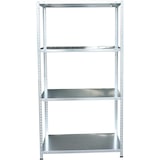 thumbnail of Garden Friend Étagère en métal 4 étagères Gris métallisé