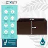 thumbnail of WellHome - Fioriera Rodr-i 60x20x20cm bronzo