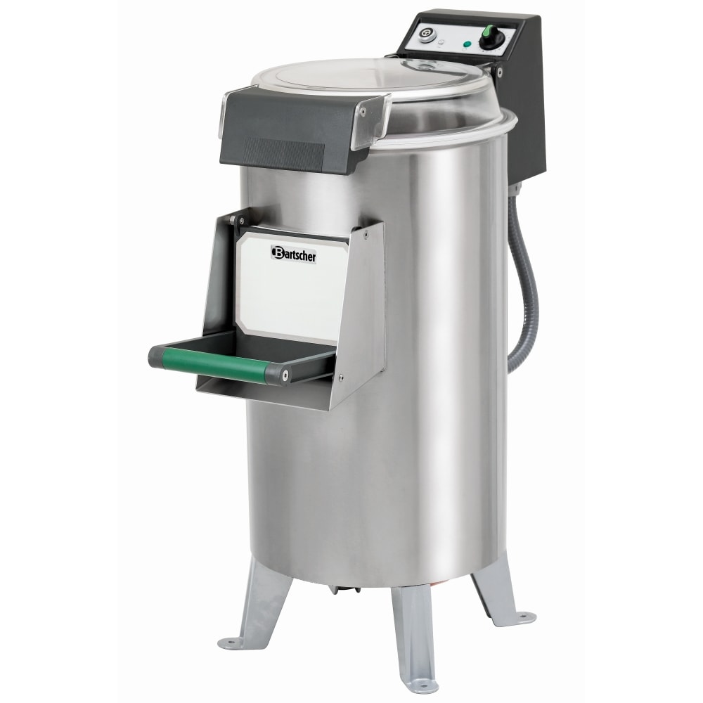 Aardappelschilmachine | 7.5kg | 230V | Cap. 90kg/u | 400x770x870(h)mm