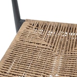 thumbnail of Bolero Eden PE Twist Rattan Outdoor Barhocker Natur (2 Stück)