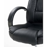 thumbnail of Poltrona da ufficio presidenziale ergonomica in ecopelle modello Smoke  con supporto lombare