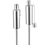 thumbnail of GARDEBRUK® Gartenfackel Öl 12er Set 330ml Edelstahl Rostfrei 115cm Hoch Fackeln Ölfackeln Garten Draußen