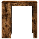 thumbnail of Table de bar avec étagères chêne fumé bois d'ingénierie Modèle Boréal Design Plus