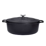 thumbnail of CHASSEUR Cocotte Ovale En Fonte émaillée 27cm Noire Sublime puc472701