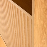 thumbnail of Tête de lit Lluvia 95 cm avec ragnament couleur Chêne