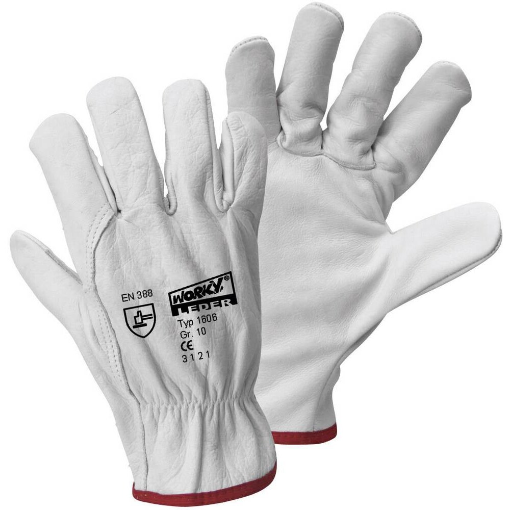 L+D worky DRIVER GLOVE 1606-11 Rindnarbenleder Arbeitshandschuh Größe (Handschuhe): 11, XXL EN 388:2