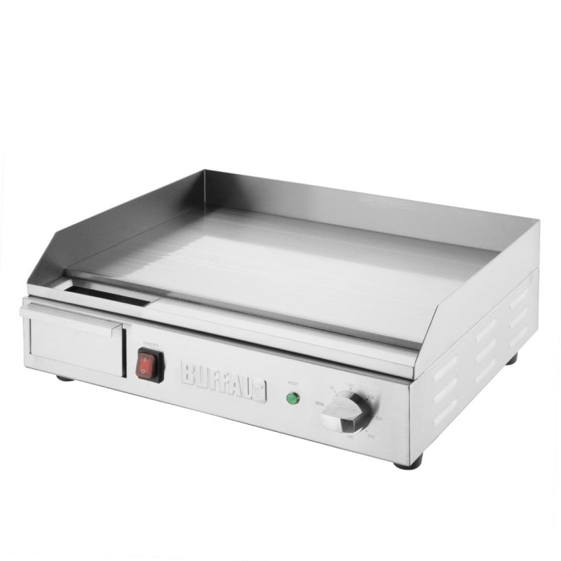 Elektrische grillplaat van Buffalo-staal