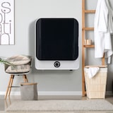 thumbnail of Wäschetrockner 3/4,5 kg 830W mit Überhitzungsschutz 5 Programmen wandmontierbar in Weiß 60x40x50 cm für platzsparende Nutzung und effiziente Trocknung