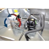 thumbnail of Congelador KBS acero inoxidable 1332 2 puertas litros 1358x856x2119 mm refrigeración por aire circulante