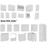 thumbnail of VCM Küchenmöbel Hängeschrank Esilo Weiß H. 60 x B. 80 x T. 31 cm
