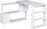 thumbnail of Mesa de Ordenador PC Madera Escritorio de Oficina Mesa Esquinera  Giratorio 360°
