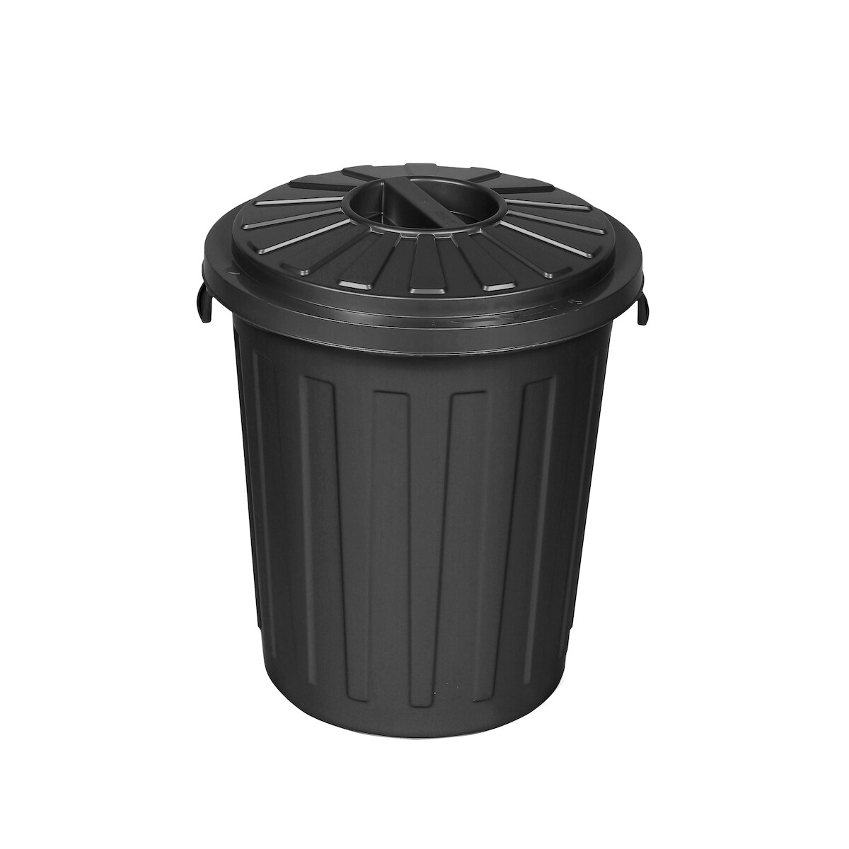 Keeeper Mülltonne mit Deckel 50 Liter grau