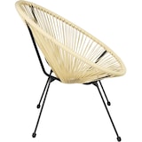 thumbnail of tectake Sillas de jardín retro SANTANA estilo acapulco - Juego de 2 beige