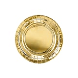 thumbnail of 6 kleine Teller Gold Folie