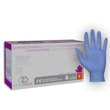 thumbnail of Guantes nitrilo azul para examen, cocina, limpieza, sanitario, peluquería.  5 gr.  sin polvo. 100 uds. Ambidiestro, categoría III, NEWMARK Talla S