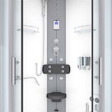 thumbnail of Dampfdusche Duschkabine Sauna Dusche D58-20T2 100x100 cm ohne 2K Scheiben Versiegelung