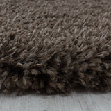thumbnail of Carpetsale24 Shaggy Hochflor Teppich Braun 200 cm Rund Extra Weich & Waschbar - Jute Rückseite, Einfarbig & Flauschig für Wohnzimmer & Schlafzimmer