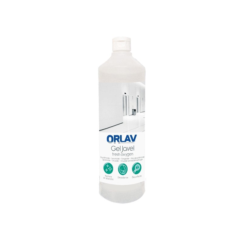 Gel javel FRESH OXYGEN - Bidon 1l - ORLAV