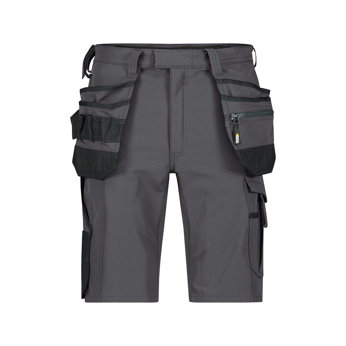 DASSY® Aurax Stretch-Arbeitsshorts | D-FX Flex | 4-Way Stretch |  anthrazitgrau/schwarz 58