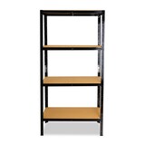 thumbnail of shelfplaza BLACK 180x120x45 cm Schwerlastregal in schwarz mit 4 Böden und 175 kg Traglast pro Boden