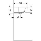 thumbnail of Geberit Handwaschbecken RENOVA PLAN 450x