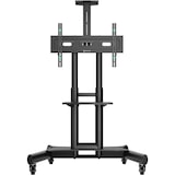 thumbnail of ONKRON AluminiumTV Ständer rollbar für 40-70 Zoll bis 45,5 kg, höhenverstellbar, VESA 100x100 bis 600x400, Schwarz TS1551-B