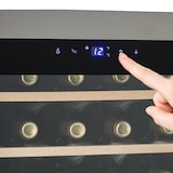thumbnail of Klarstein Vinamour 32 Uno Weinkühlschrank 1 Zone 95 L / 36 Flaschen 4-18°C Touch Edelstahl
