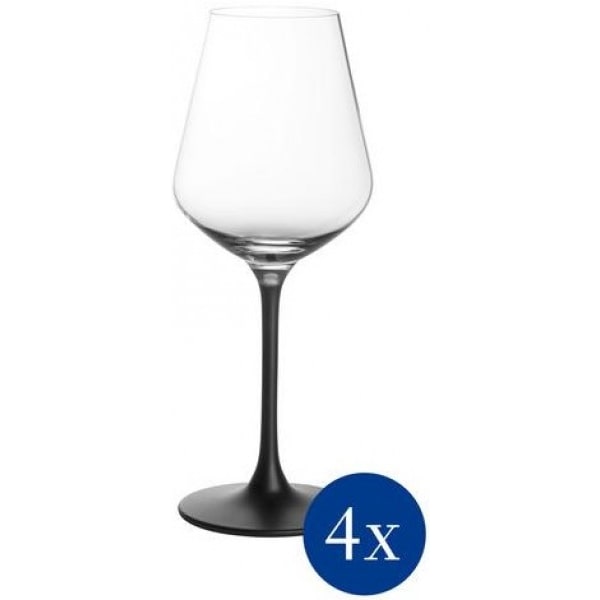 Villeroy & Boch Manufacture Rock Glass Rotweinkelch Set 4tlg. je 470ml
