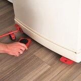 thumbnail of Set di rulli per mobili e trasporto – 5 pezzi – Rosso