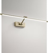thumbnail of Gealuce GAP453C Wandleuchte in brüniertem Metall, 10 W LED, 580 lm, 3000 K, indirektes Licht, ideal für die Innenbeleuchtung - Gealuce