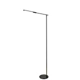 thumbnail of Ideal - Lámpara de pie LED negra orientable de metal H.130 cm Fabas Luce - Luz LED integrada de 10W CCT (3000K 4000K 5000K 6000K)