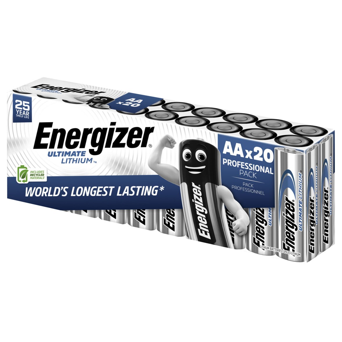 Energizer Ultimate Lithium L91 Mignon AA Batterie – Die ultimative Powerlösung für Profis im 20er Pack