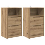 thumbnail of vidaXL Nachttische 2 pcs Artisan-Eiche 40 x 30 x 467 cm Holzwerkstoff