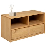 thumbnail of Mueble de TV SAUDA madera maciza pino color roble 99x43x55 cm
