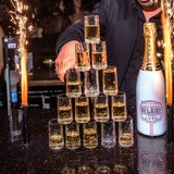 thumbnail of Koziol CLUB NO. 7 Stamper Superglas 4er Set 40 ml