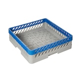 thumbnail of METRO Professional Vaatwaskorf set GBK5000, 2-delig, PP, 50 x 50 x 14,5 cm, 1 korf + 1 verlengstuk, grijs / blauw