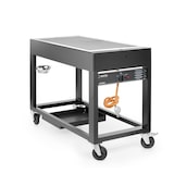 thumbnail of HENDI Gasbarbecue Tampa, Zwart, 10kW, 1260x580x(H)900mm