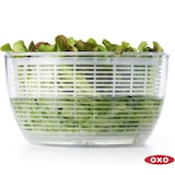 thumbnail of OXO Steel Salatschleuder Edelstahl mit Deckel Küchenhelfer 6 Liter Salattrockner